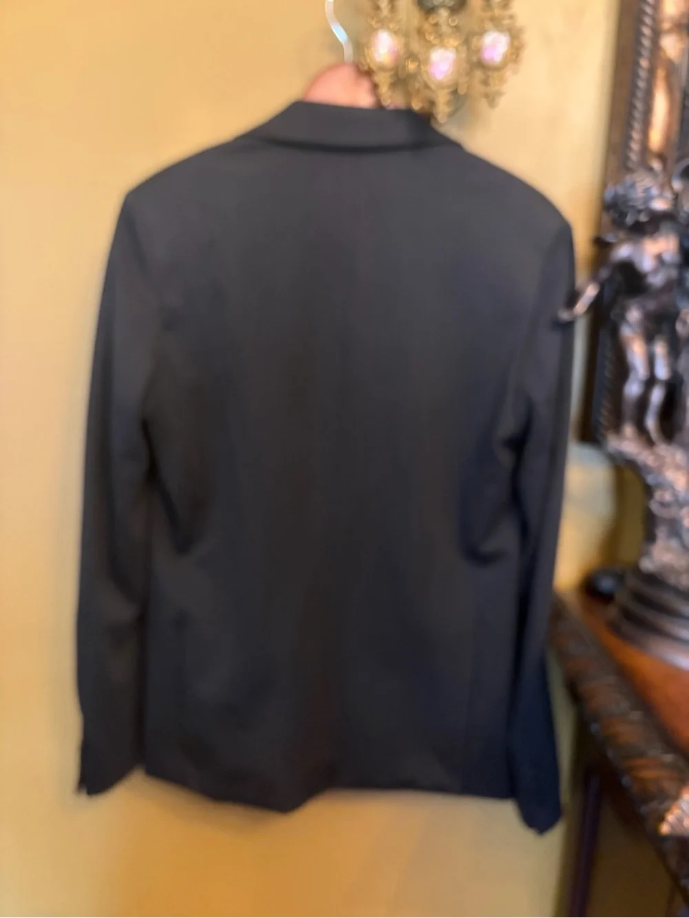 NWOT Fashion Nova Black Two-Button Notch Lapel Blazer